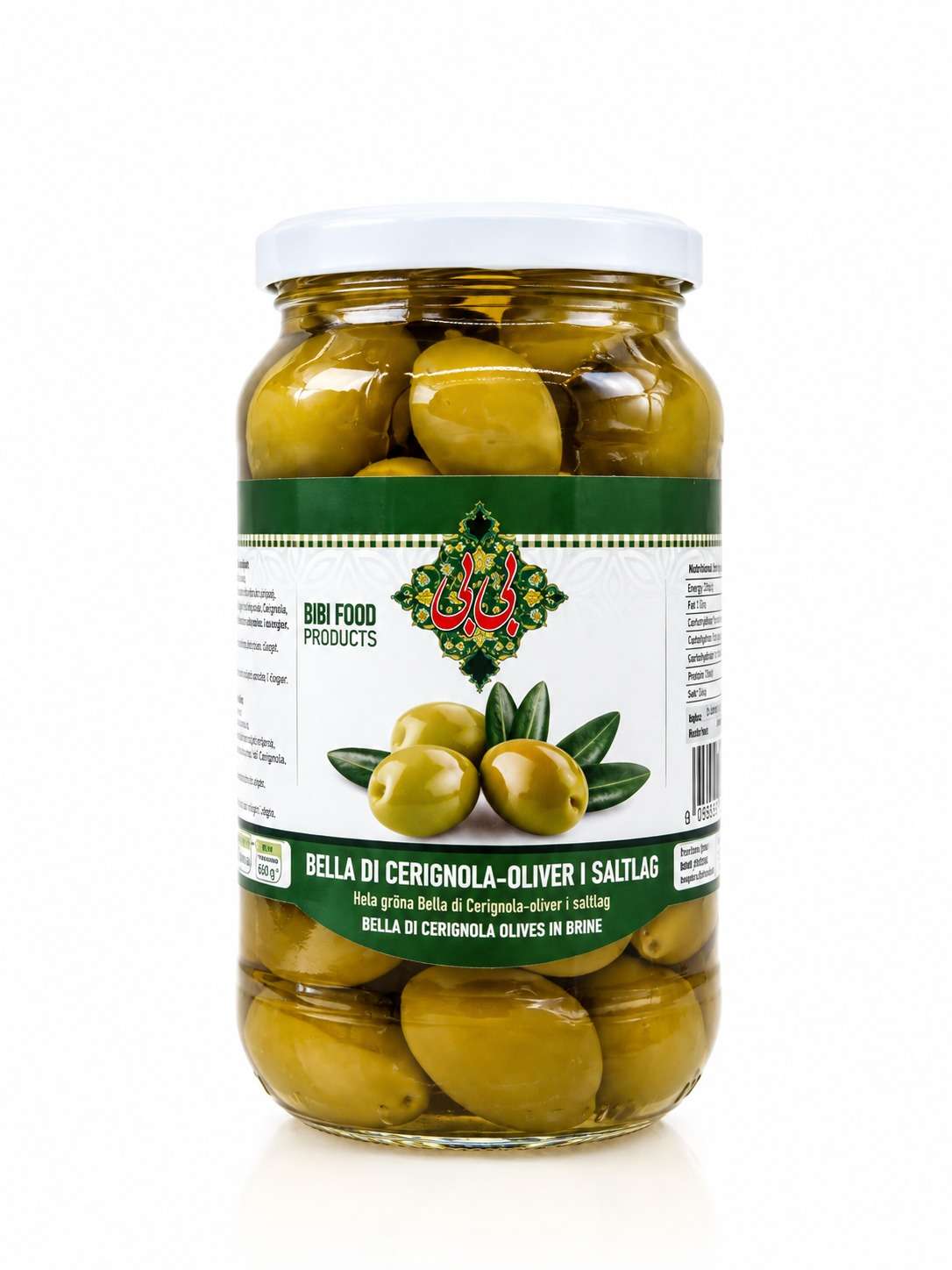Bella di Cerignola – Oliver i saltlag 12st/låda