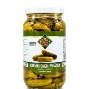 Cornichoner i vinäger (580 g) 12st/låda